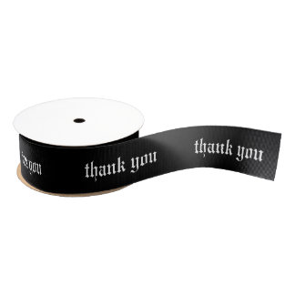 GOTHIC- THANK YOU RIBBON