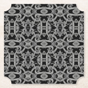 GOTHIC Ticket Paper Coasters