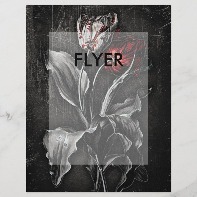 Gothic Tulips Flyer (Front)