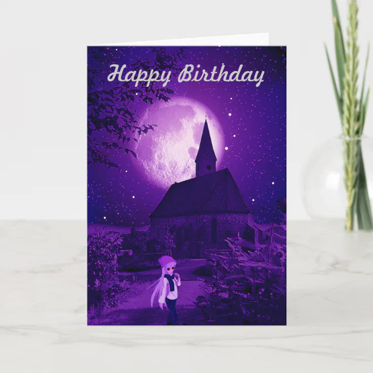 Gothic Tween Birthday Card Zazzle