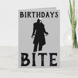 GOTHIC TWISTED VAMPIRE BIRTHDAY CARDS