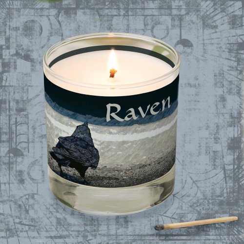 Gothic Urban Blackbird Raven Goth Scented Candle