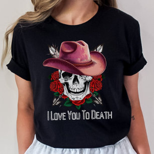 Gothic Valentine Shirt, Skeleton Valetines T-Shirt