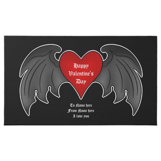 Gothic Valentines Day Assorted Chocolates (Front)
