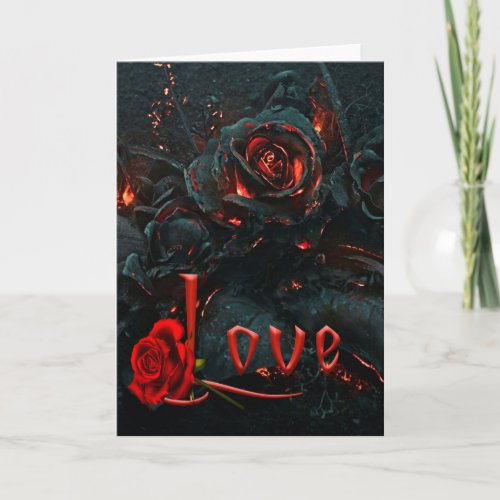 Gothic Valentines Day Card