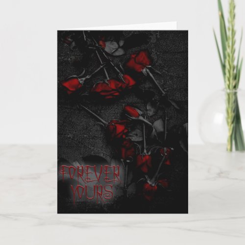 Gothic Valentines Day Card