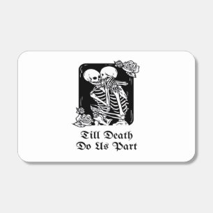 Gothic Valentines Day Till Death Do Us Part Skelet Matchboxes