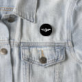 Gothic Vampire Bat Button | Zazzle