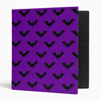 Gothic Vampire Bats 3 Ring Binder