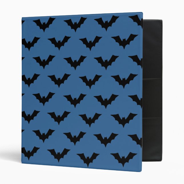 Gothic Vampire Bats 3 Ring Binder (Front/Inside)