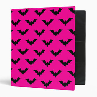 Gothic Vampire Bats 3 Ring Binder