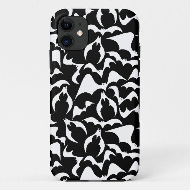 Gothic Vampire Bats Pattern Case-Mate iPhone Case (Back)