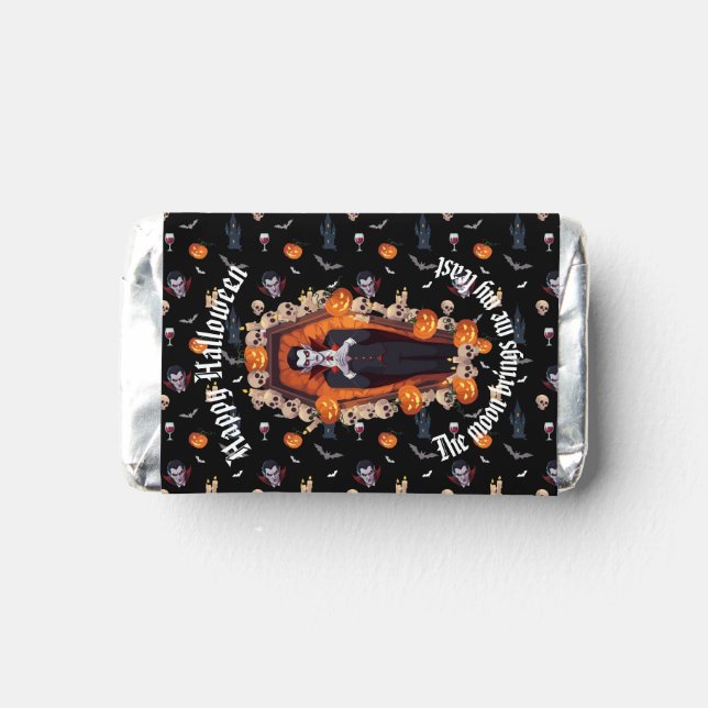 🧛‍♂️ Gothic Vampire Black Candy Favors 🍬🖤 (Back)