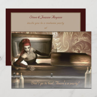 Gothic Vampire Party Invitation