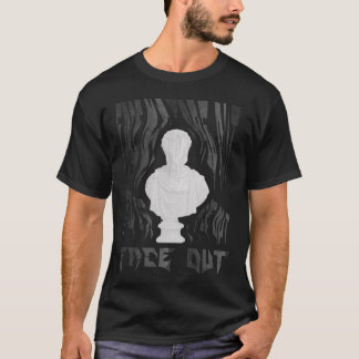 Gothic Vaporwave Classical Bust Text Art Tee