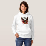 Gothic Velvet Bow Key with Wings &amp; Moon Hoodie