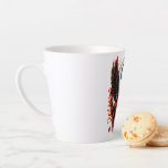 Gothic Velvet Bow Key with Wings &amp; Moon Latte Mug