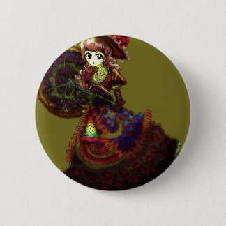 Gothic Victorian Anime Vampire Medieval Vintage Button