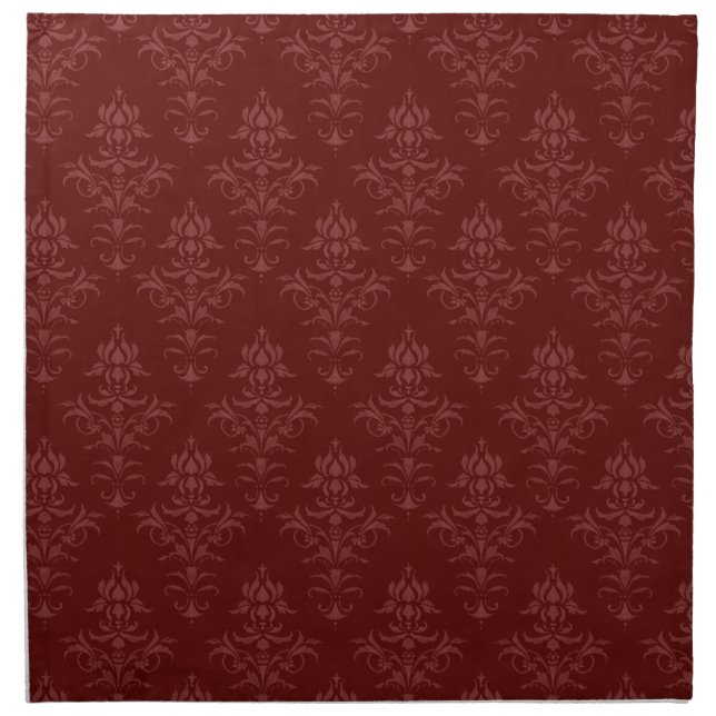 Gothic Victorian Damask Napkin (Front)