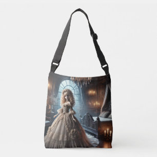 Gothic Victorian Doll – Dark Elegance Crossbody Bag