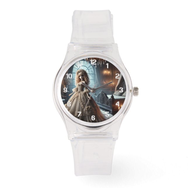 Gothic Victorian Doll – Dark Elegance Watch (Front)