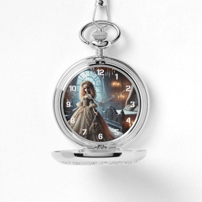 Gothic Victorian Doll – Dark Elegance Watch (Front)