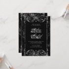 Gothic Victorian Halloween Wedding Invitations