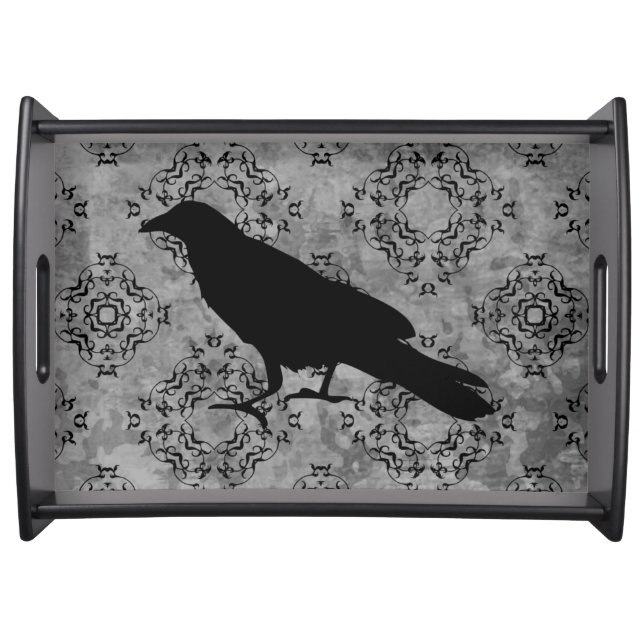 Gothic victorian home decor serving tray (Front)