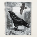 Gothic Victorian Raven Fantasy Art Planner at Zazzle