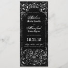Gothic Victorian Spooky Black Save the Date