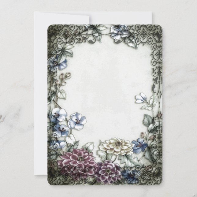 Gothic Vintage Border Template (Front)