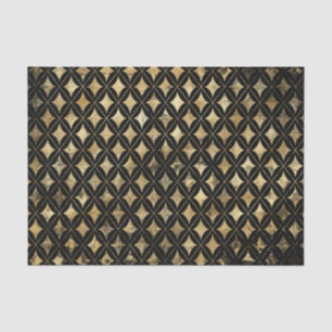 Gothic Vintage Gold Diamond Tissue Paper