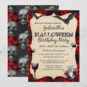 Download Halloween Dinner Party Invitations Pics