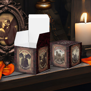Gothic Vintage Vampire Dracula Halloween Party Favor Boxes