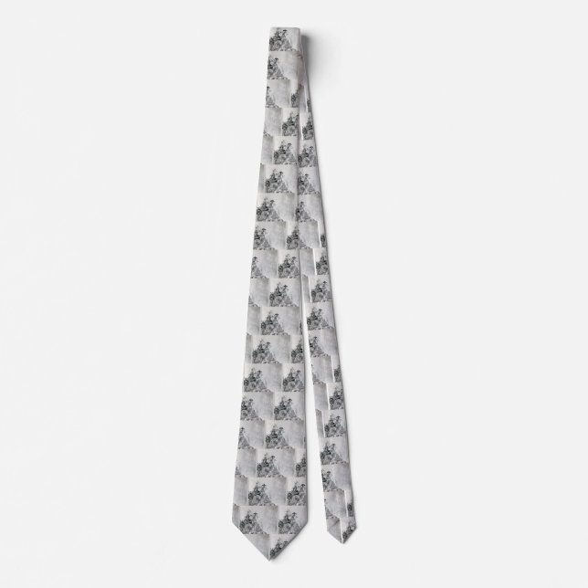 GOTHIC WARRIORS,Barbarian Knights,Fantasy Neck Tie (Front)