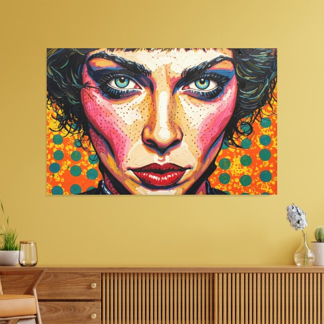 GOTHIC WASTELAND 10 CANVAS PRINT (Insitu(LivingRoom))