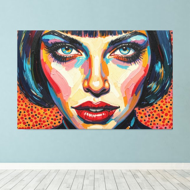 GOTHIC WASTELAND 11 CANVAS PRINT (Insitu(Wood Floor))