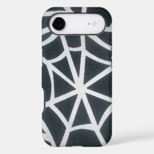 Gothic Web Velocity Black White Spider Web Designe iPhone 17 Air Case