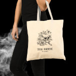 Gothic Wedding Bride  Tote Bag<br><div class="desc">Beautiful Tote Bag for a bride featuring a skull that perfectly goes with the gothic wedding theme.</div>