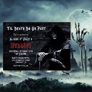 Gothic Wedding Invitation