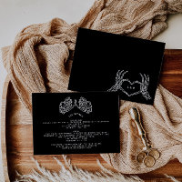 Gothic Wedding Skeleton Hands Wedding Details 