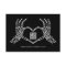 Gothic Wedding Skeleton Hands Wedding QR Code RSVP