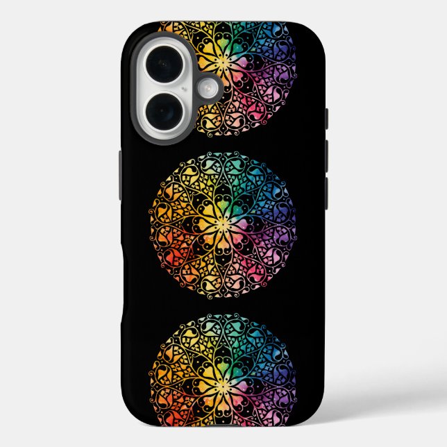 Gothic Window Rainbow Pride Case-Mate iPhone Case (Back)