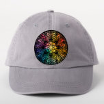 Gothic Window Rainbow Pride Patch<br><div class="desc">Adapted from a design for a medieval style gothic window,  a colorful rainbow for Pride month!</div>