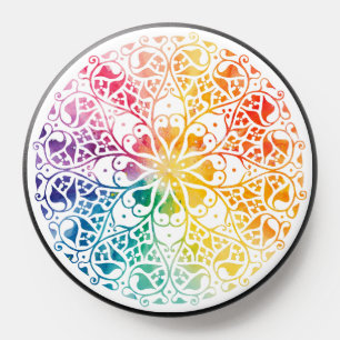 Gothic Window Rainbow Pride PopSocket