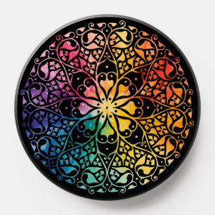 Gothic Window Rainbow Pride PopSocket