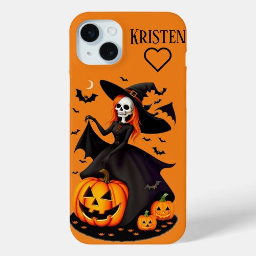 Gothic witch  iPhone 15 plus case