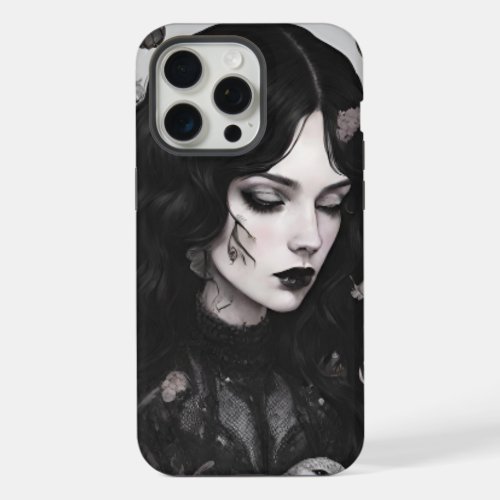 Gothic Witch goth Spooky iPhone 15 Pro Max Case