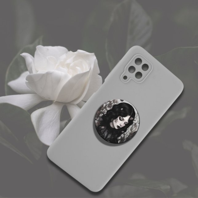 Gothic Witch goth Spooky PopSocket (Creator Uploaded)