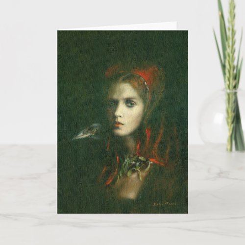 Gothic Witch Greetings Card